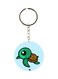 Tortoise Printed Keychain