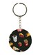 Double Sided Food Printed Keychain