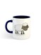 Eid Al-Adha Sheep Printed Mug White/Navy