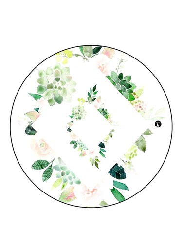 Plants Printed Fridge Magnet Multicolour