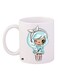 Anime Girl Printed Coffee Mug White/Blue/Brown