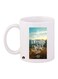 Best Dreams Happens Awake Printed Coffee Mug White/Blue/Brown