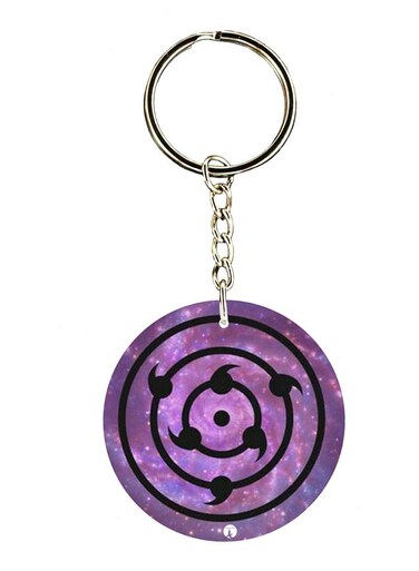 The Anime Naruto Double Side Printed Keychain