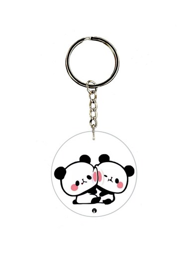 Panda Printed Keychain