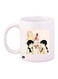 Printed Coffee Mug White/Black/Yellow