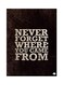 English Phrases Metal Plate Poster Multicolor 15x20centimeter