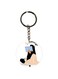 Cartoon Themed Single Sided Keychain