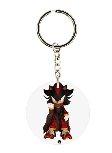 Sonic Printed Keychain