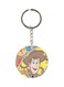 Cartoon Printed Double Sided Keychain