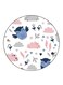 Owls Printed Fridge Magnet Multicolour