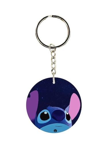 Double Sided Cartoon Printed Keychain