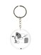 Double Sided Cartoon Printed Keychain