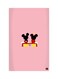 Printed Fridge Magnet Pink/Red 8.5cm