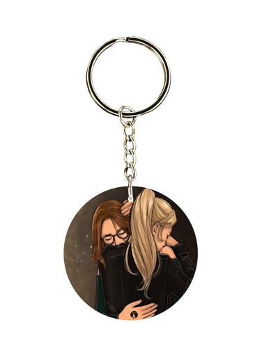 Animated Character Printed Keychain