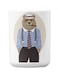 Premium Printed Ceramic Coffee Mug White 350ml