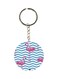 Birds Printed Double Sided Keychain