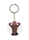 Single Sided Girl Printed Keychain