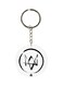 Watch Dogs Logo Keychain White/Black