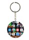 Double Side Super Mario Printed Keychain