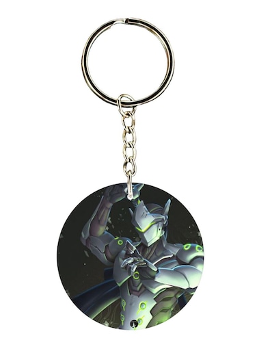 Double Sided Over-Watch Printed Keychain