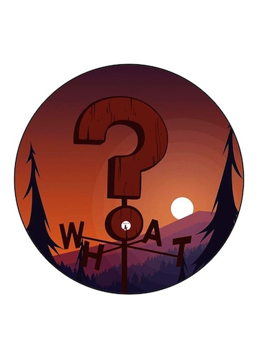 Gravity Falls Printed Fridge Magnet Multicolour