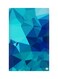 Printed Fridge Magnet Blue 8.5x0.4x5.5cm