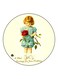 Cartoon Printed Fridge Magnet Yellow/Blue/Red