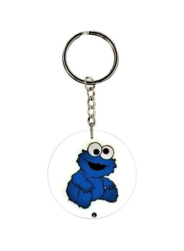 Double Sided Cartoon Printed Keychain