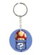 Double Sided Super Mario Printed Keychain