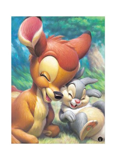 Disney Metal Plate Poster Multicolour