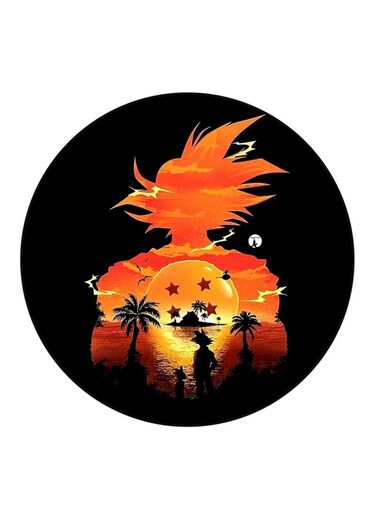 Anime Dragon Ball Printed Fridge Magnet Multicolour