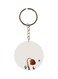 Single Sided Printed Keychain