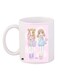 Anime Printed Coffee Mug White/Pink/Blue