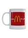 Arabic Quote Printed Coffee Mug White/Red/Yellow