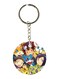 Anime Digimon Double Side Printed Keychain