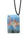 Adnan With Lina Printed Car Mirror Pendant