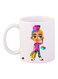 Anime Boy Printed Coffee Mug White/Yellow/Pink