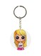 Double Sided Girl Printed Keychain