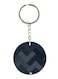 Triangles Printed Keychain