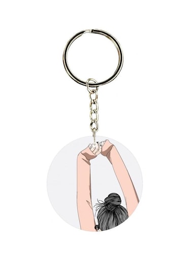 Double Side Printed Keychain