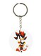 Double Sided Sonic Printed Keychain