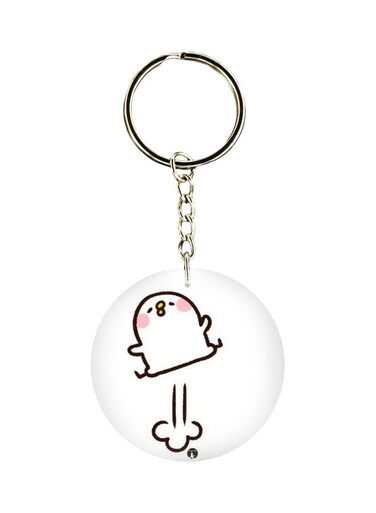 Cartoon Printed Keychain