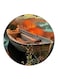 Boat Printed Fridge Magnet Multicolour