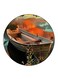 Boat Printed Fridge Magnet Multicolour