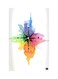 Printed Fridge Magnet Multicolour 8.5x0.4x5.5cm