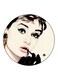 Audrey Hepburn Printed Fridge Magnet Multicolour