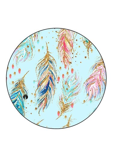 Feathers Printed Fridge Magnet Multicolour