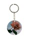 Rose Flower Printed Keychain
