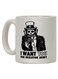 I Want You To Join Skeleton Army Printed Coffee Mug White/Black