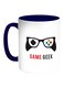 Game Geek Printed Coffee Mug White/Blue 11ounce